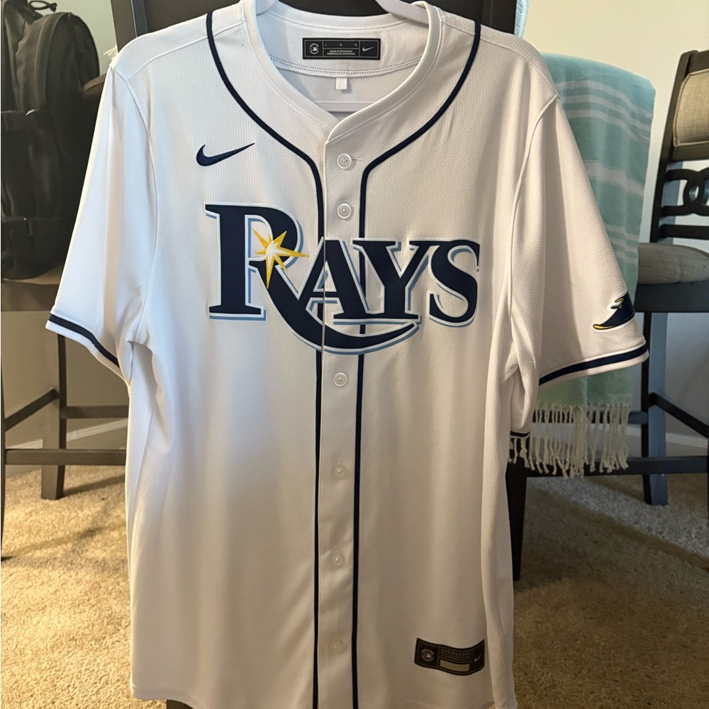 Nike Tampa Bay Rays White Jersey